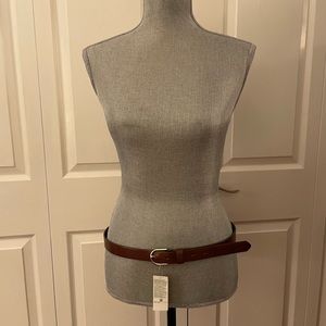 Women brown belt/ 41 inches in length. Real leather / cow leather